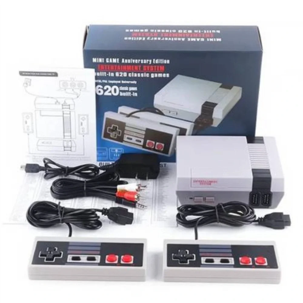 Entertainment System Mini Game Console - Gray